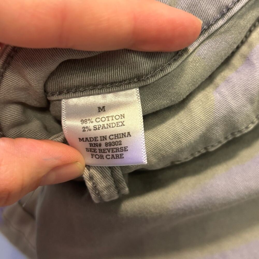Altar’d State Gray Button-Front A-Line Skirt | Size Medium - Picture 4 of 10
